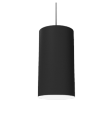 Светодиодный светильник DL-Roll подвесной 9 Вт 4000 К 90х170 мм RAL9005 черный муар с рассеивателем опал DALI  V1-R0-90135-30D01-2000940  VARTON