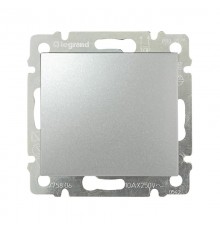 Valena Алюминий DIY Переключатель 1-клавишный10А 250В схема 6 безвинтовые зажимы  694338  Legrand