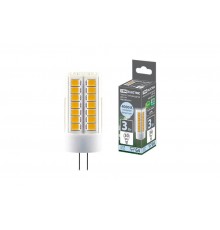 Лампа светодиодная G4-3 Вт-230 В-4000 К, SMD, 16x43 мм  SQ0340-0211  TDM