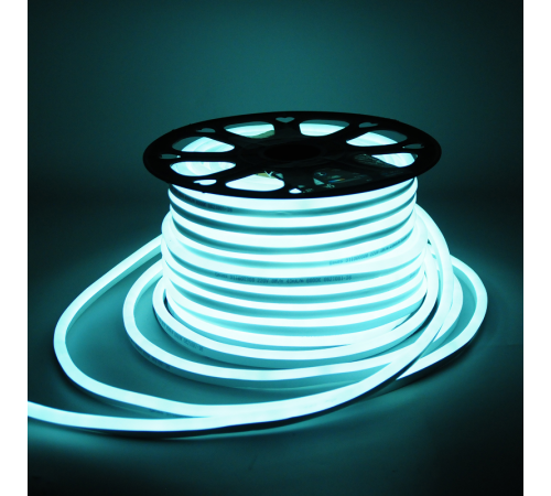 Лента светодиодная 2835/120-SMD 8W 220V 200lm/m 6000K NEON (8х16мм) IP67 (50м)  311000308  Gauss
