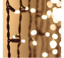 Светодиодная гирлянда ARD-CURTAIN-PRO-2000x3000-BLACK-760LED-FLASH WARM/WARM (230V, 70W)  026060  Arlight