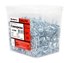 Саморез СММ 4,2х25 усиленный (TWN) (1000 шт) - контейнер  146516  PROFFIX