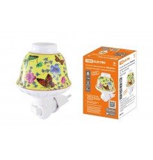 Ночник-аромалампа "Махаон" керамический с выключателем, Е12, 7 Вт, 220 В  SQ0357-0034  TDM