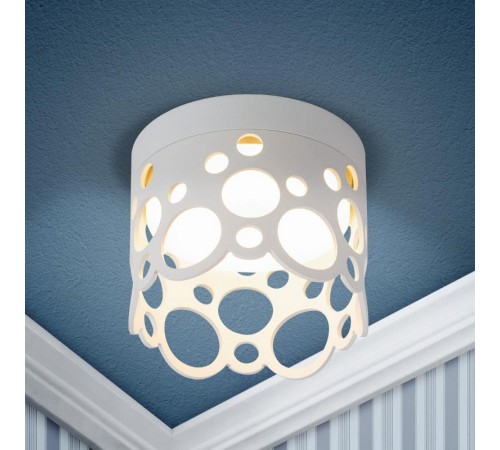 Встраиваемый светильник под лампу GX53  DK115 SWH белый матовый  Б0061183  ЭРА