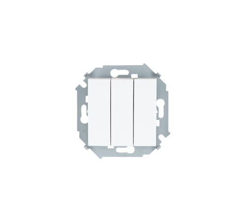 Simon 15 Белый Выключатель 3-кл, 10А 250В, винт. зажим  1591391-030  Simon