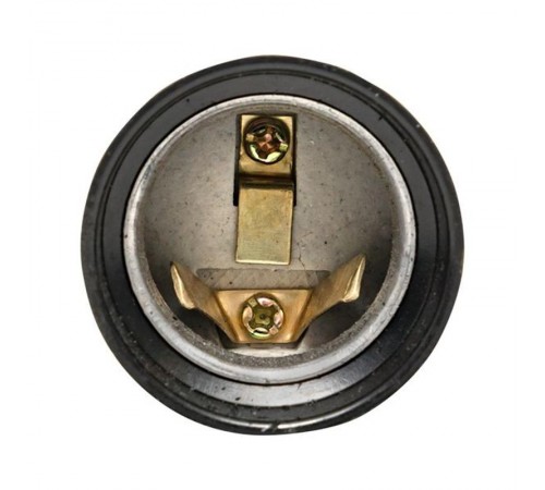 Патрон карболитовый подвесной Е27 черн. индив. пакет   LHC-E27-s-p  EKF