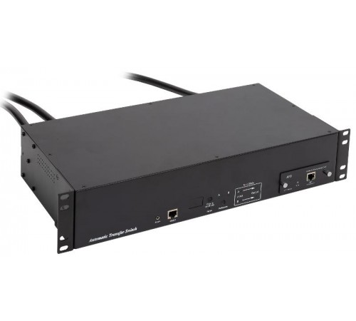 Переключатель авт. ATS 19" 2U 32А без разъемов  ATS-32-2U-0  ITK