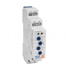 Реле контроля фаз OptiRel D PHS-3-1M-06-PN-2 повышенного/пониженного настр асимметрии 3Ф+N 2CО  331996  КЭАЗ
