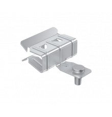 Зажим балочный 3-8 мм с отгибом и винтом М6х9 TDZ  ZB3-8-V6x9G  EKF