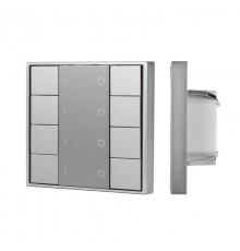  INTELLIGENT ARLIGHT Кнопочная панель DALI-201-23-4G-DIM-DT6-IN Silver (BUS, Frame) (IARL, IP20 Металл, 3 года) 048185  Arlight