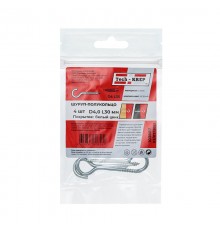 Шуруп-полукольцо 4,0х30 (4шт) - пакет  103887  Tech-KREP
