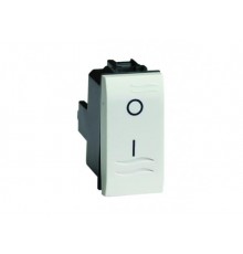 Brava белый Выключатель 2 полюсной 1 мод.  76131B  DKC