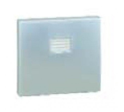 Simon 44 Aqua Клавиша декоративная сменная для выключателя одноклавишного с подсветкой, S44 Aqua, алюминий  4400010-033  Simon