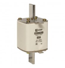 Плавкая вставка ППН-37 400/80А габарит 2  fus-37/400/80  EKF