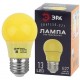 Лампы cветодиодные ERAYL50-E27 LED A50-3W-E27 (диод. груша желт., 13SMD, 3W, E27, для белт-лайт) (10/100/3600)  Б0049581  ЭРА