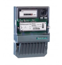 Счетчик Меркурий 230 AM-03 5-7.5А/400В (1 тар.) МЕХ (монт. пл.)
