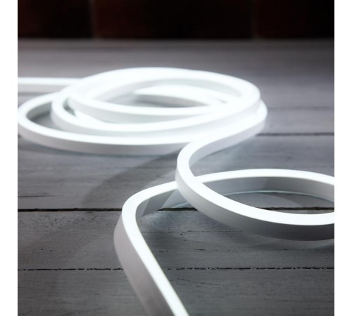 Гибкий неон LED SMD 8х16 мм, односторонний, белый, 120 LED/м, 5 м  131-005  NEON-NIGHT