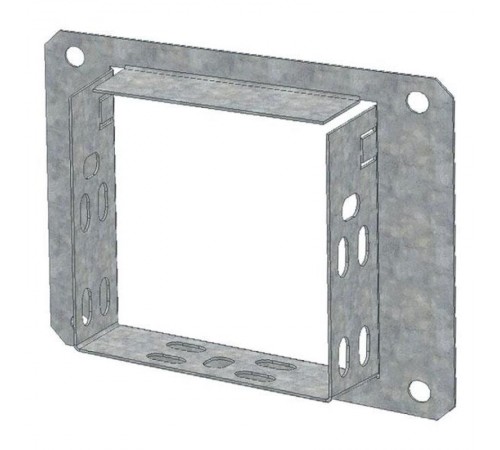Фланец соединительный для лотка 80х80 мм  SQ2902-5514  TDM