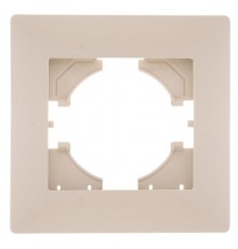 Bravo РАМКА 1-местная,  цвет  бежевый.  С1010-003  GUSI Electric