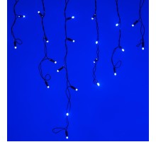 Светодиодная гирлянда ARD-EDGE-CLASSIC-2400x600-BLACK-88LED-FLASH BLUE (230V, 6W)  026010  Arlight