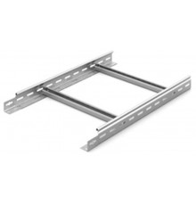 Лестничный лоток замковый 400х50х3000, толщ. 1,2 мм, гор. цинк, 313451  НЛО-400х50х3000-1,2-ГЦ   Ostec