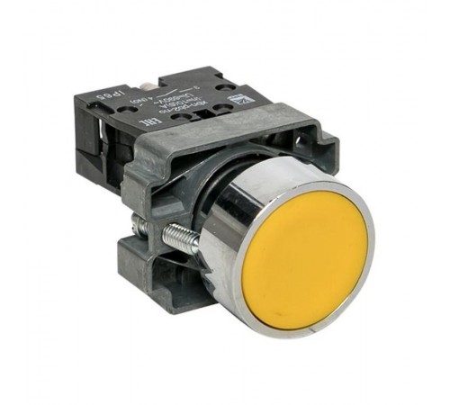 Кнопка BA51 желтая NO IP65  xb2-ba51-65 EKF