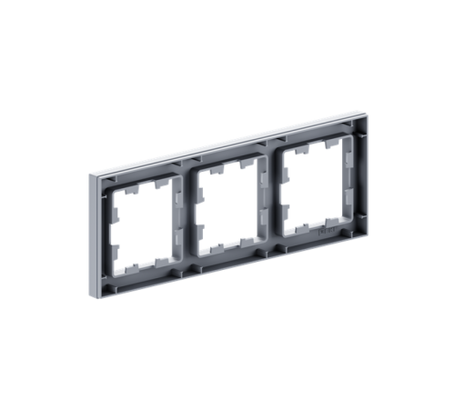3 - местная рамка, алюминий, пластик Эпика EKF  UP1-FPA-03  EKF