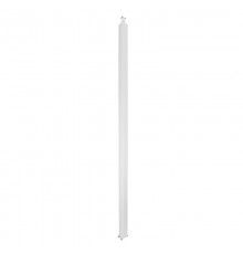 Универсальная колонна алюминиевая с крышкой из алюминия 2 секции, высота 4,02 метра, с возможностью увеличения высоты до 5,3 метра, цвет белый  65313