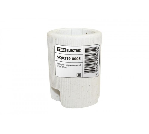 Патрон керамический E14 (контакты медь, гильза медь)  SQ0319-0005  TDM