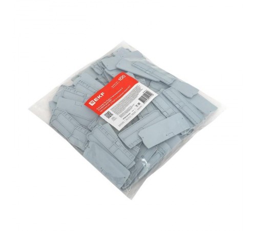 Заглушка для 4 Push-in 4 вывода серая EP-PIT-4-4  EKF