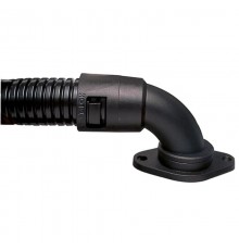 Фланец AL28/FL/C90/BL, 90° поворотный, полиамид 66, черный, d28, 10 шт. в пачке  7TCA296000R0787  ABB