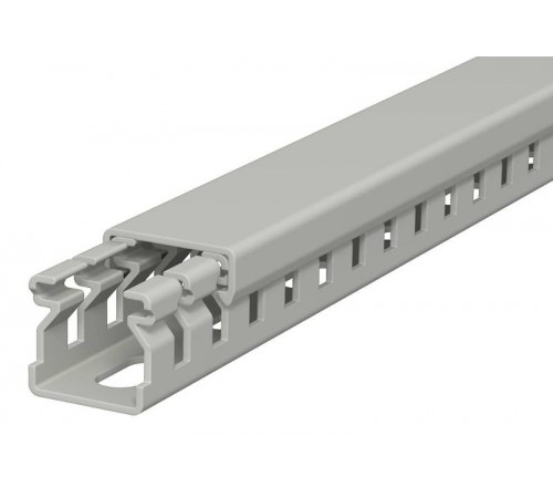 Распределительный кабельный канал LK4 15x15x2000 мм (ПВХ,серый) (LK4 15015)  6178001  OBO Bettermann
