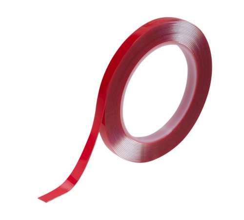 Двухсторонний скотч , прозрачный, на акриловой основе, 9 мм, ролик 5 м  09-6509  REXANT