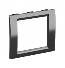 Рамка универсальная на 2 модуля, цвет чёрный  F00011B  DKC