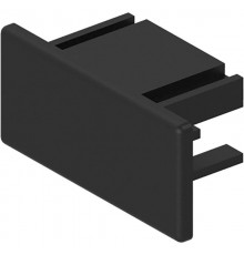 Заглушка пластиковая для шинопровода, черный, LD1013 для CAB1005  41988  FERON