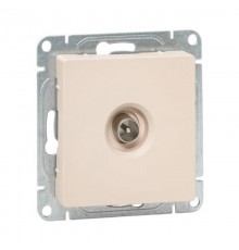 Механизм розетки TV, одиночная, кремовый Эпика  UP1-SOI-TV-1 EKF