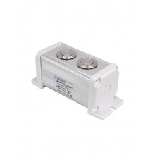 BXM47-B2/22-65У1 (2 серебристые цилиндрические кнопки (1C1NO1NC)), пост управления  (ЭТ)   ET020104   Электротехник