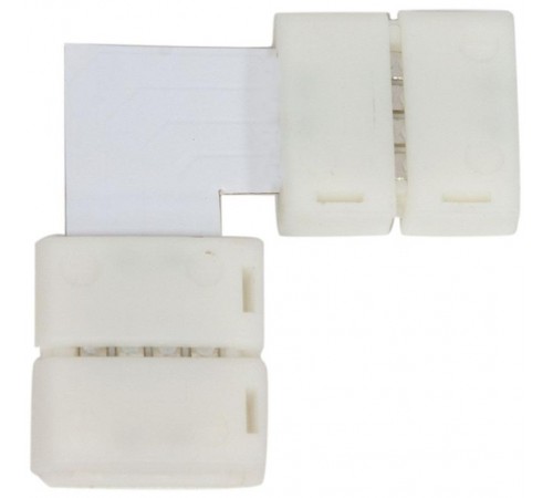 Комплект L коннекторов с соединителем для светодиодной ленты RGB  LD186  (5050/10мм) (мин упак 10шт)  23133  FERON