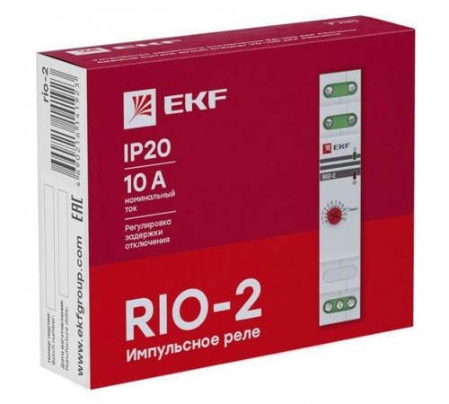 Импульсное реле с задержкой отключения RIO-2 EKF PROxima  rio-2  EKF