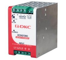 Источник питания "HEAVY POWER", трехфазный, 720Вт, 30А, 24В  XCSG720C  DKC