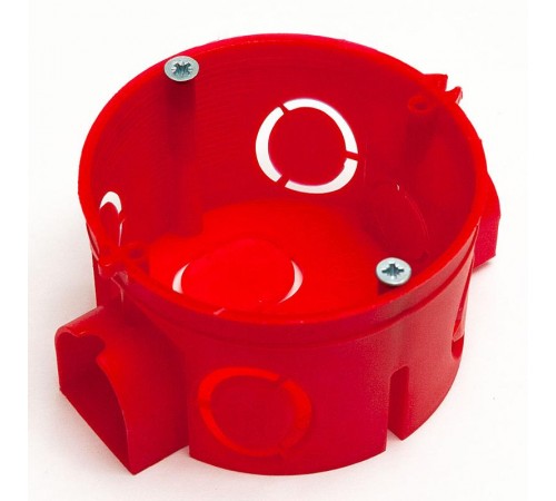 Коробка установочная 80-0500См безгалогенная (HF) 68х42 (8шт/уп)  80-0500См  Промрукав