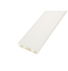 Кабельный канал 60х16х2000мм с перегородками (белый)  060001S  SPL