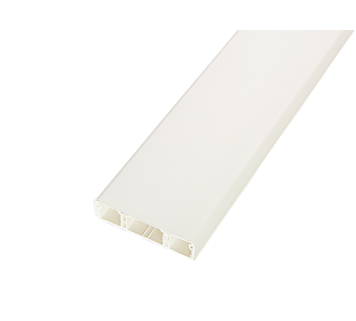 Кабельный канал 60х16х2000мм с перегородками (белый)  060001S  SPL