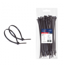 Хомут 2,5х80мм нейлон черный(100шт)  SHN25-80-02-100  PLEXUP