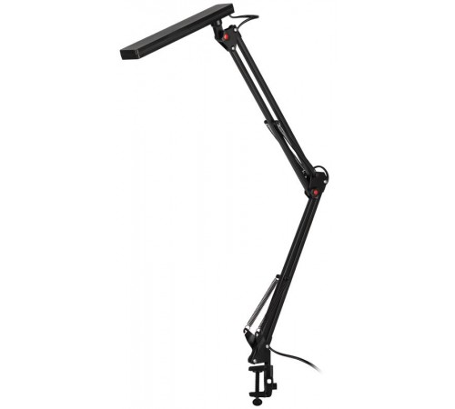 Настольный светильник NLED-507-8W-BK светодиодный на струбцине чёрный  Б0058338  ЭРА