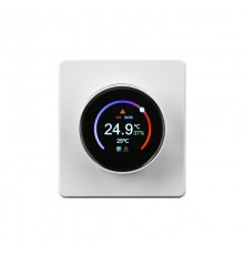 Терморегулятор ROUND Wi-Fi с/у перламутр  KR-78-0728-1  Kranz