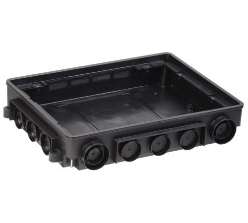 Коробка напольная PRIMER под лючок ONFLOOR 24  KNU-80-16-PA-9011  IEK
