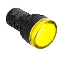 Индикатор ND16-22DS/4C желтый, компактный, встр. конденсатор, IP65 АС110В (R)  828142  CHINT