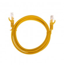 Патч-корд U/UTP, CAT 5e, RJ45-RJ45, 26AWG, LSZH, желтый, 1,5м REXANT  02-0105-105  REXANT
