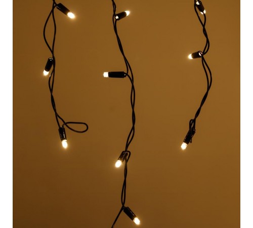 Светодиодная гирлянда ARD-EDGE-CLASSIC-2400x600-BLACK-88LED-STD WARM (230V, 6W)  026013  Arlight